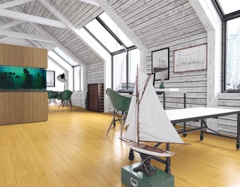 D4563 Kronopol Platinium Marine Ламинат "Дуб Каспийский"