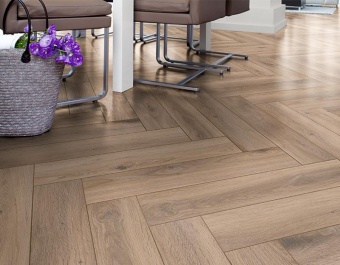 D3766 A+B HERRINGBONE Ламинат "Metz Oak"